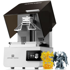 Anycubic Photon P1 resin 3D printer with sample prints