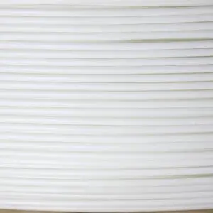 Spool of 3DQF PLA Titanium White 1.75 mm UK-Made Filament
