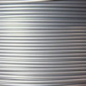 Spool of 3DQF Metallic Silver PLA + Plus 1.75mm UK-Made Filament