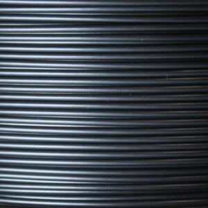 Spool of 3DQF Pearl Black 1.75 mm PLA UK-Made Filament (Silver shimmer)
