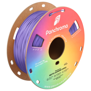 Spool of Polymaker Panchroma™ PLA Matte Lavender Purple 3D printer filament
