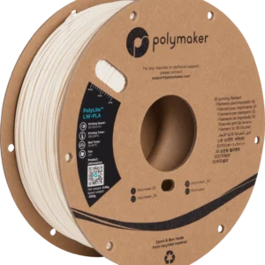 Polymaker PolyLite™ LW-PLA White - 1.75mm - 0.8kg