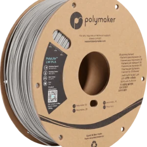 Polymaker PolyLite™ LW-PLA Grey - 1.75mm - 0.8kg