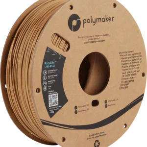 Polymaker PolyLite™ LW-PLA Wood - 1.75mm - 0.8kg