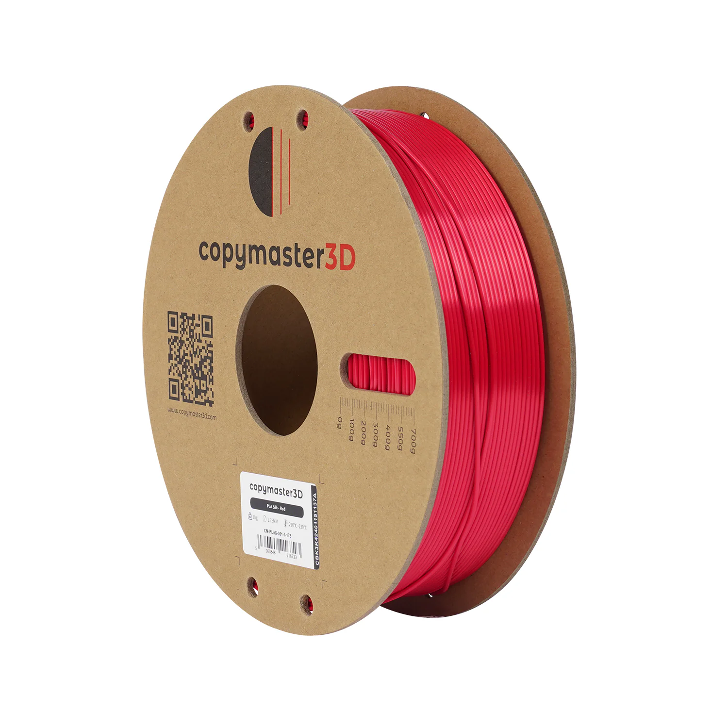 Additional view of Copymaster3D - PLA Silk - Red - 1.75mm - 1kg