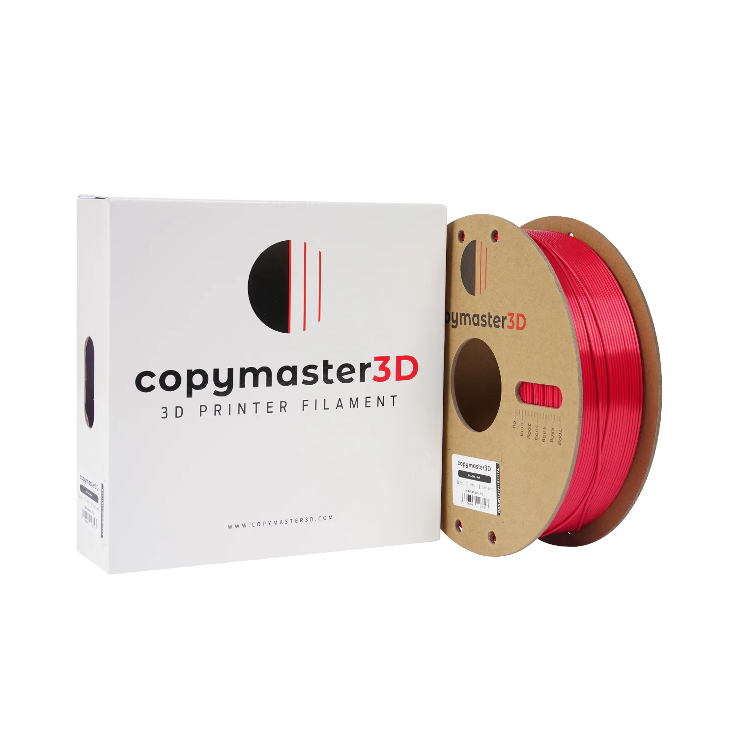 Additional view of Copymaster3D - PLA Silk - Red - 1.75mm - 1kg