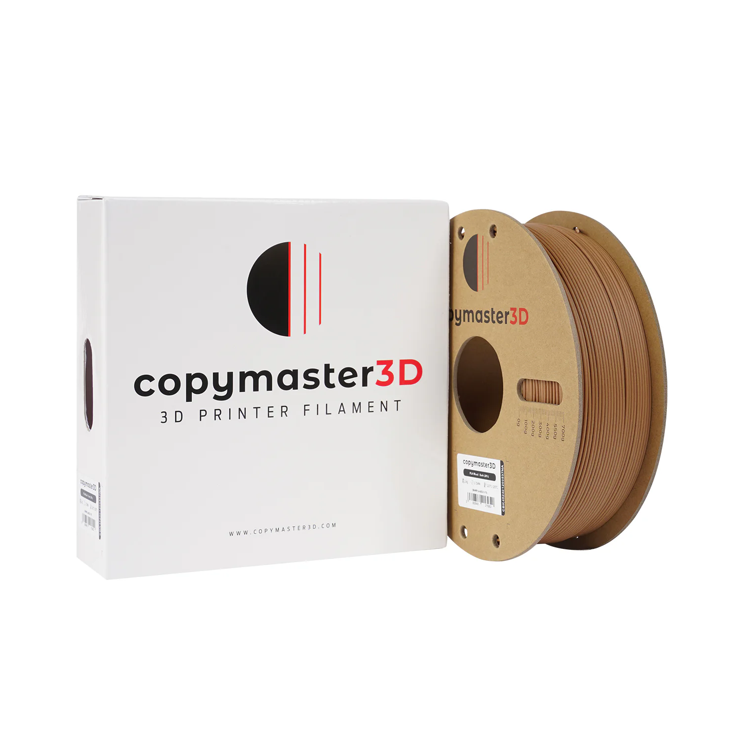 Additional view of Copymaster3D - PLA Wood - Dark - 1.75mm - 1kg