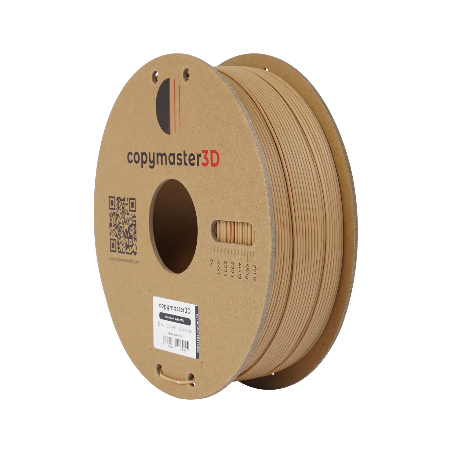 Additional view of Copymaster3D - PLA Wood - Light - 1.75mm - 1kg