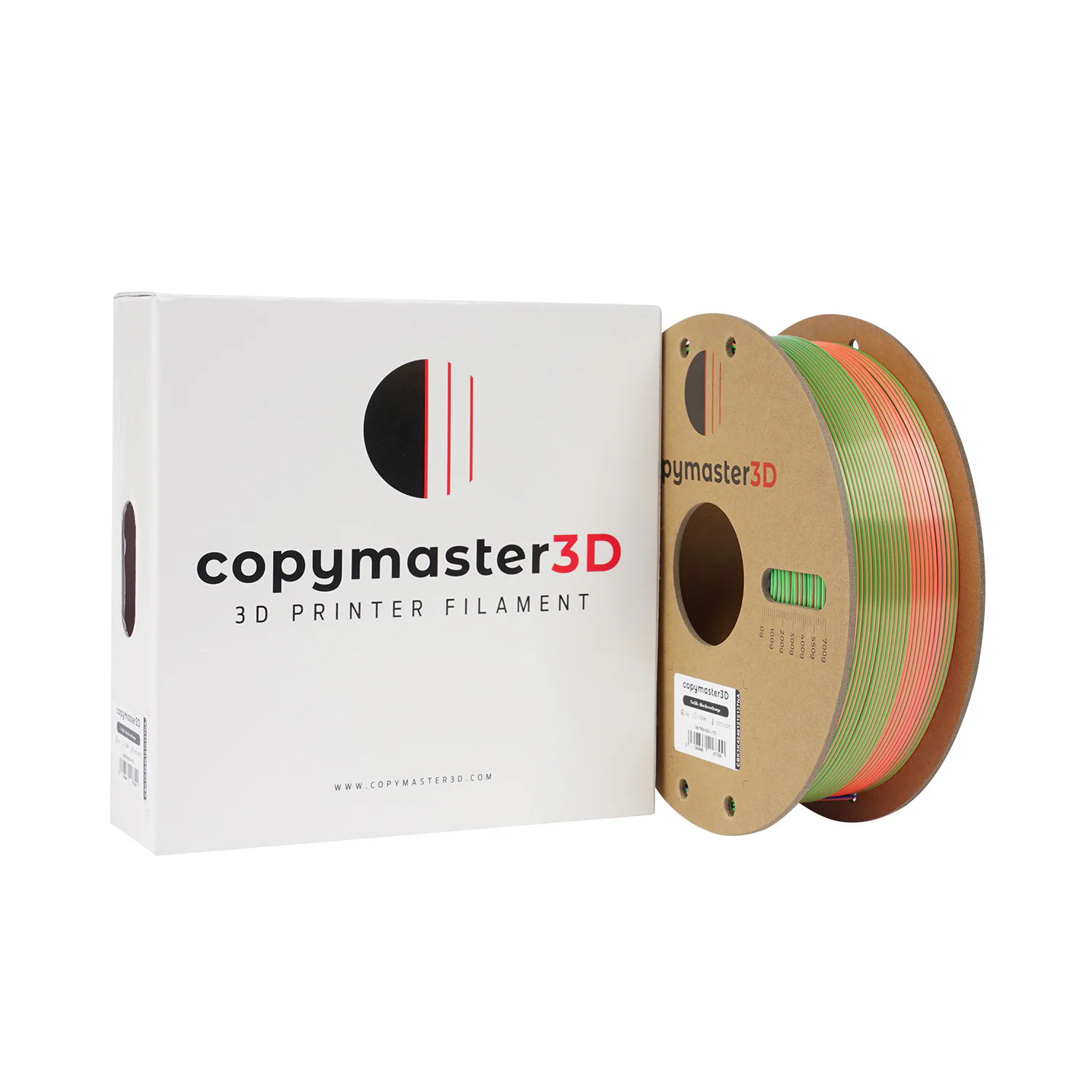 Additional view of Copymaster3D - Tri-Silk - Blue/Green/Orange - 1.75mm - 1kg