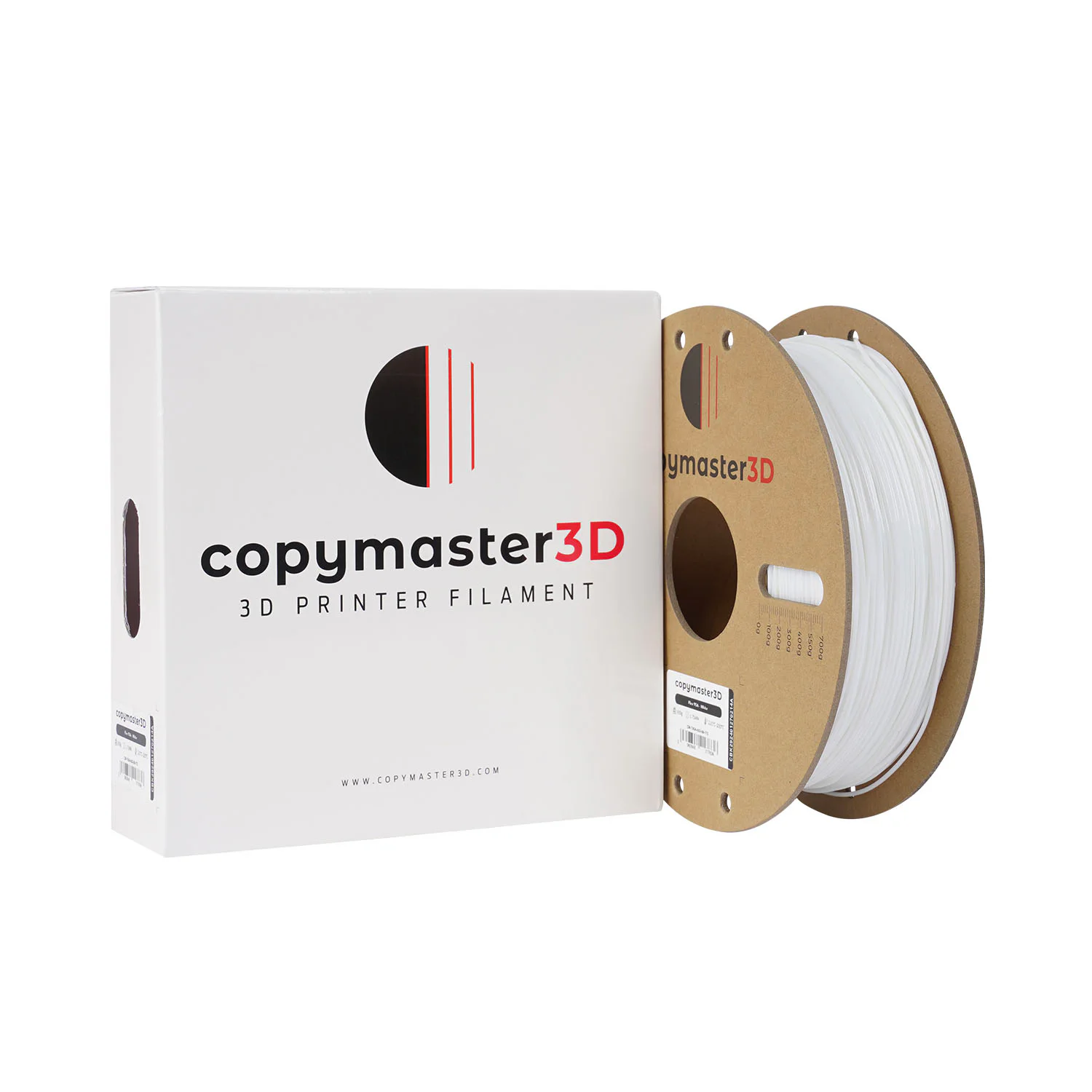 Additional view of Copymaster3D - Flex 95A - White - 1.75mm - 800g