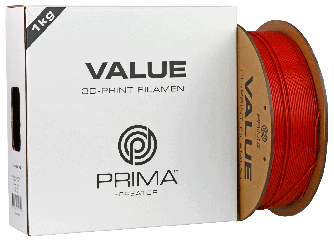 Additional view of PrimaValue ABS - Red - 1.75mm - 1kg