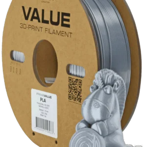 PrimaValue PLA+ - Silver - 1.75mm - 1kg