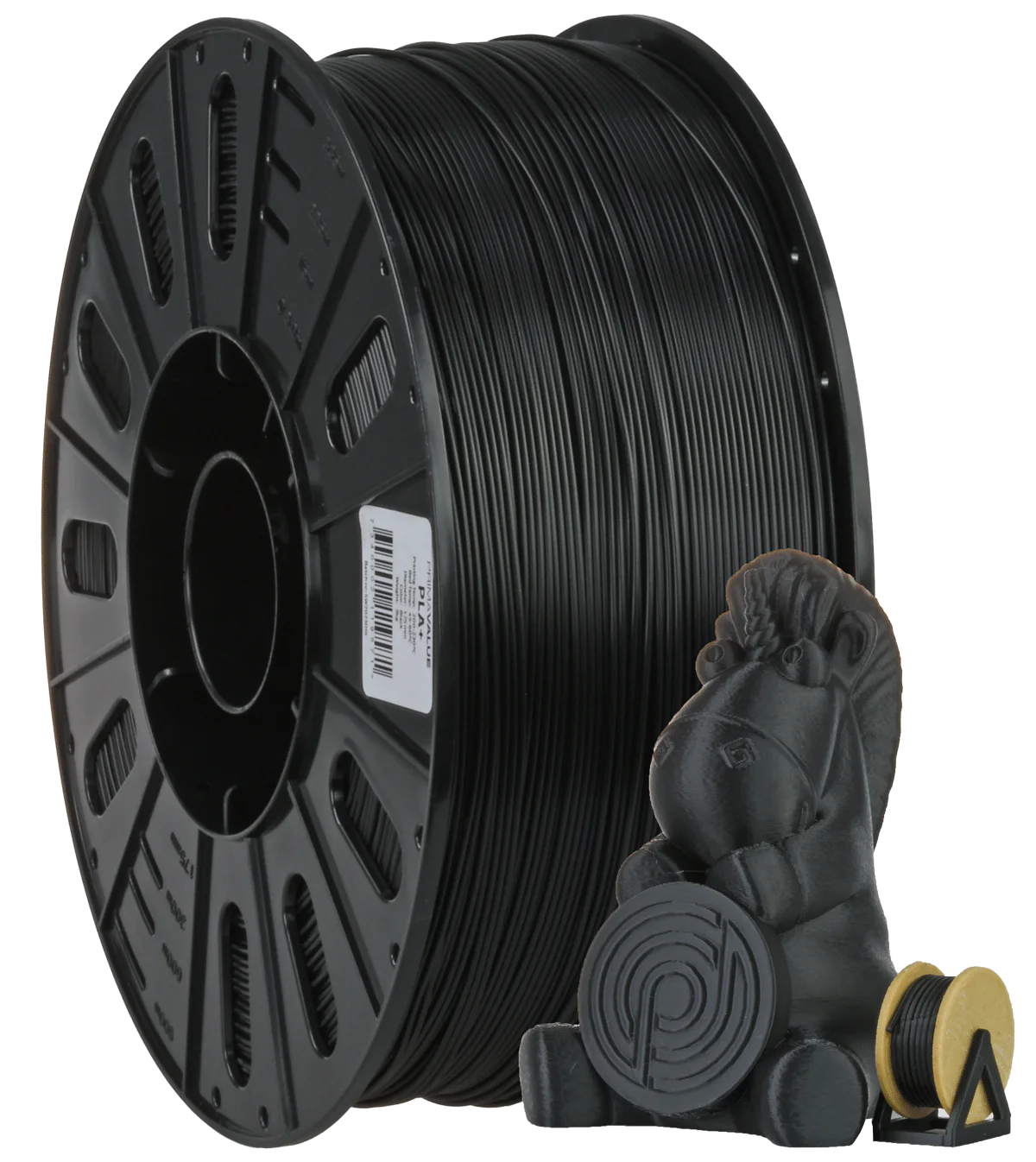 PrimaValue PLA+ - Black - 1.75mm - 3kg