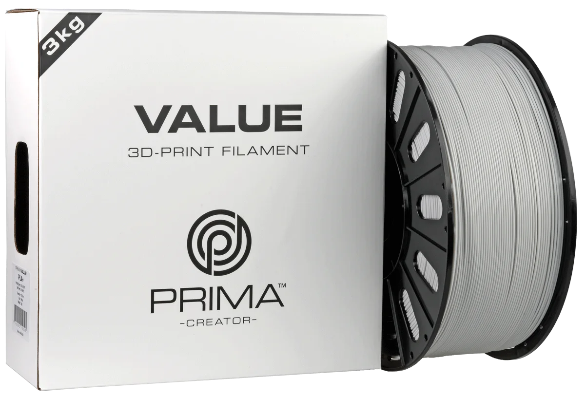 Additional view of PrimaValue PLA+ - Light Grey - 1.75mm - 3kg