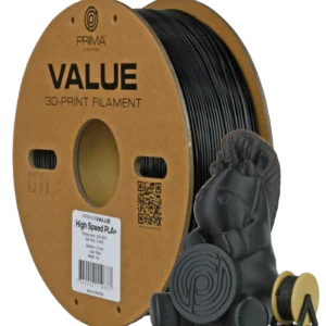 PrimaValue PLA+ High Speed Black - 1.75mm - 1kg