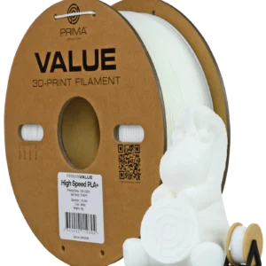 PrimaValue PLA+ High Speed White - 1.75mm - 1kg