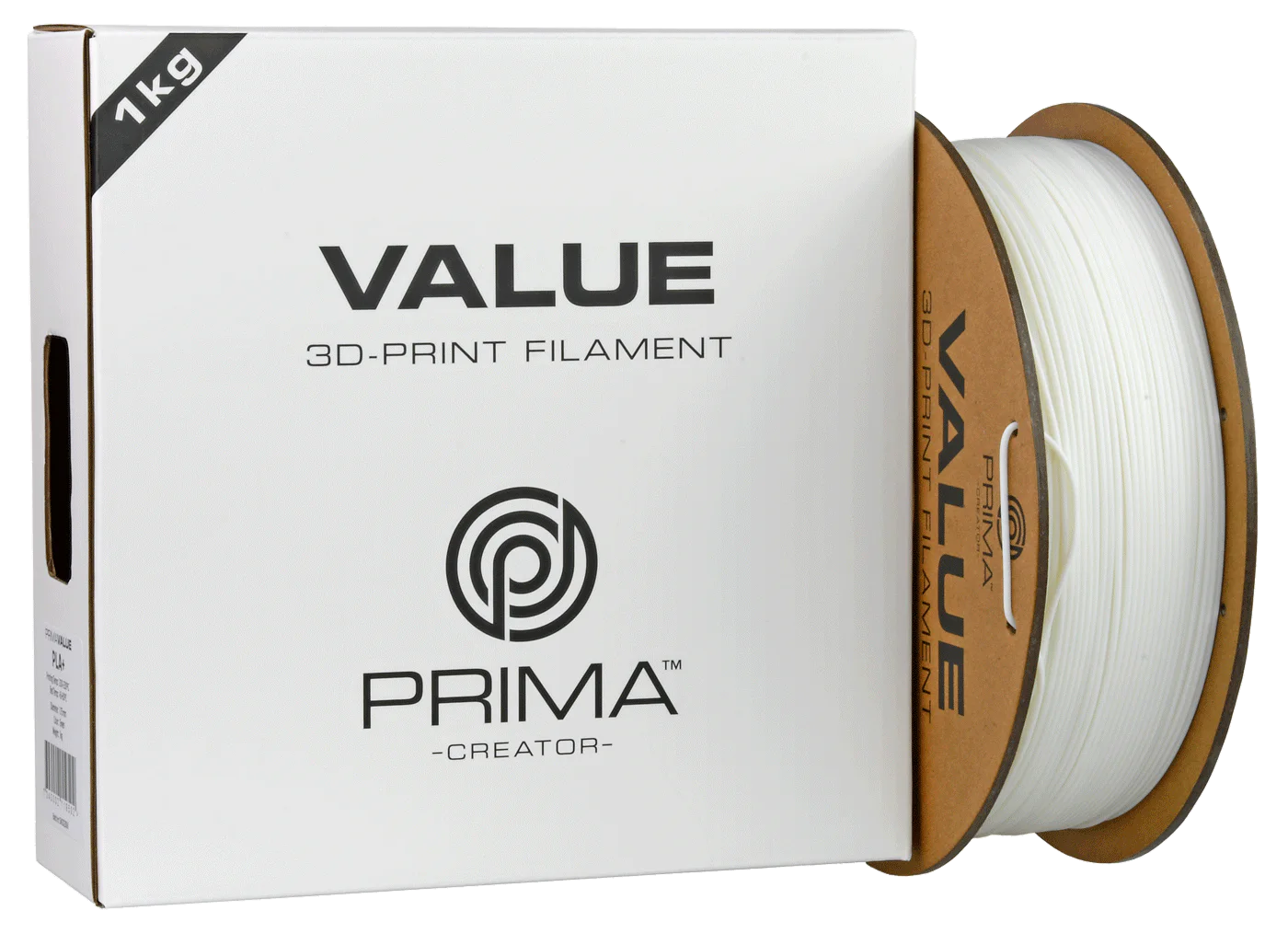 Additional view of PrimaValue PLA+ High Speed White - 1.75mm - 1kg