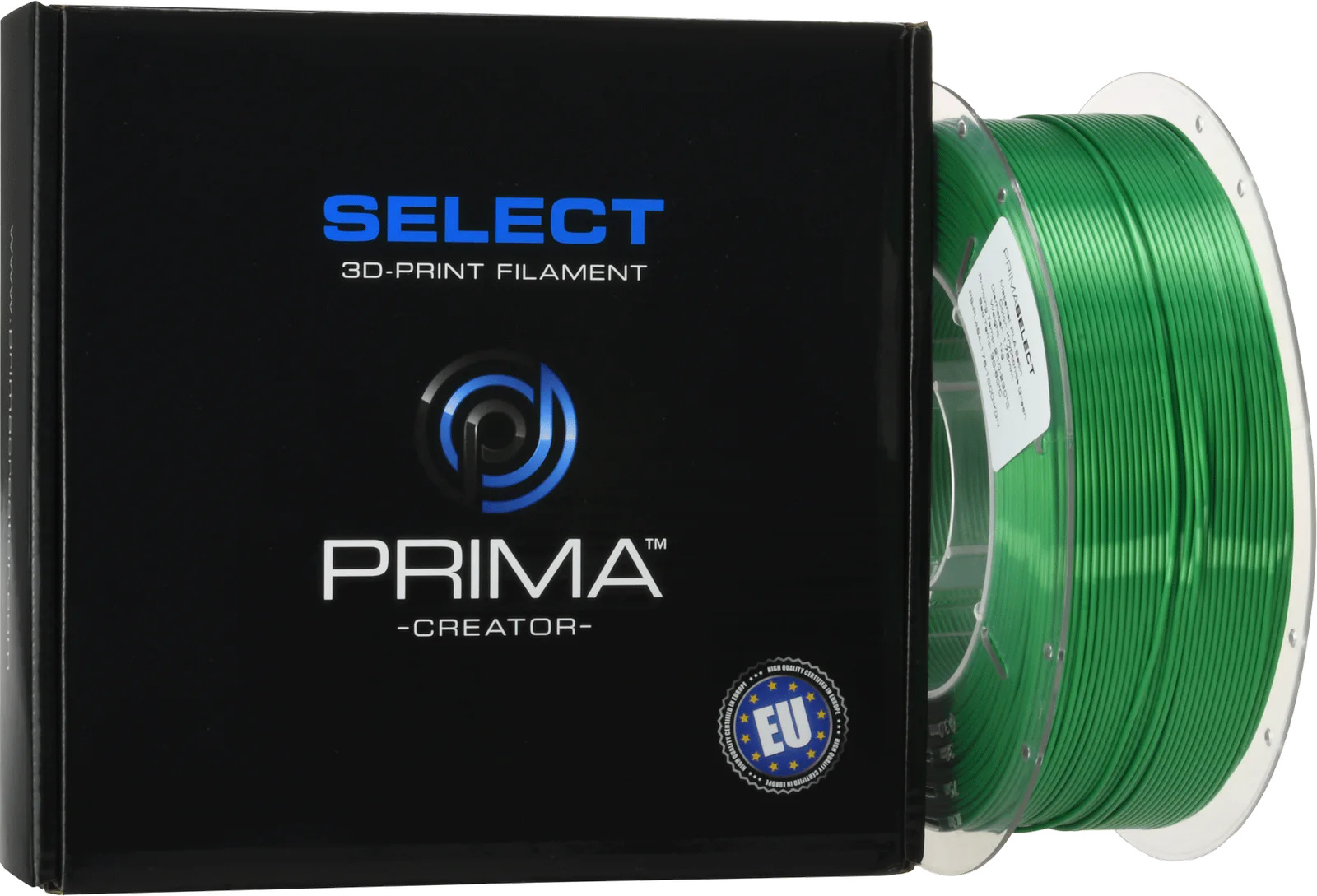 PrimaSelect PLA Satin - Kryptonite Green - 1.75mm - 1kg