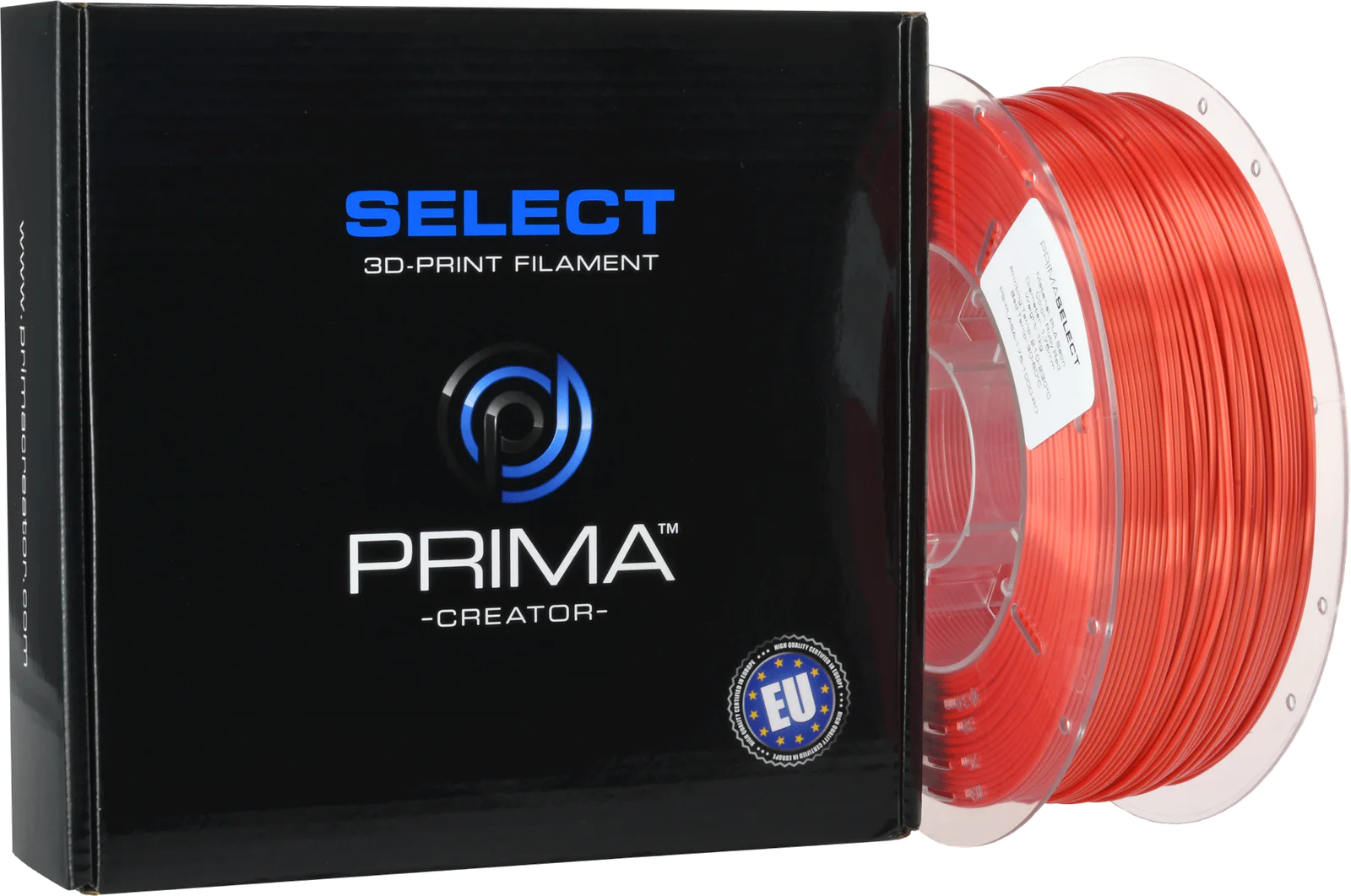 PrimaSelect PLA Satin - Ruby Red - 1.75mm - 1kg
