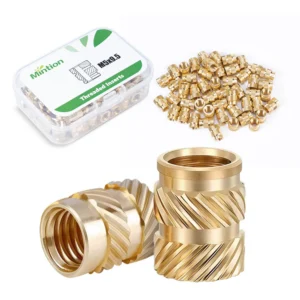 Mintion M5 x 9.5mm x 7.1mm Threaded Insert Set - 50 pcs