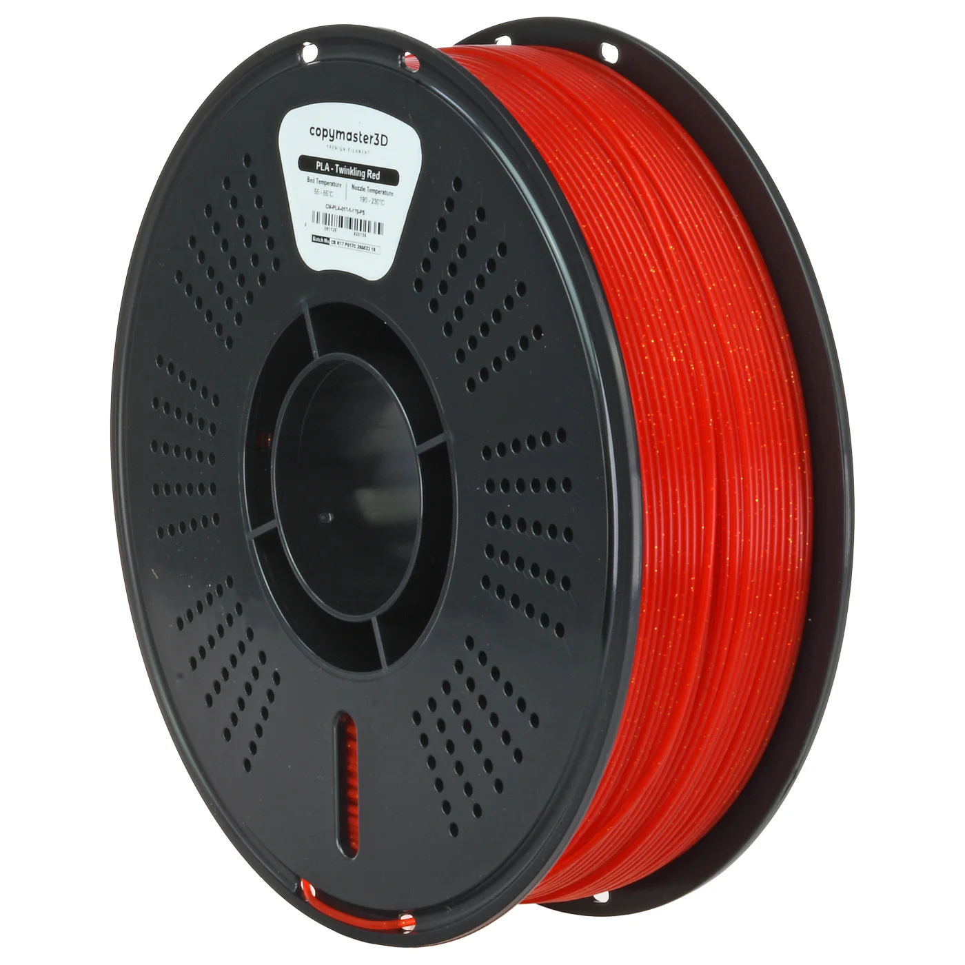 Additional view of Copymaster3D PLA - Twinkling Red - 1.75mm - 1KG