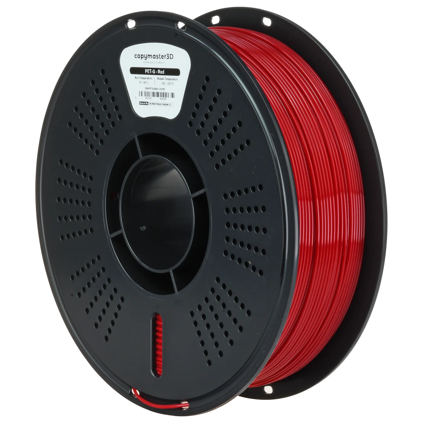 Additional view of Copymaster3D PET-G - Red - 1.75mm - 1KG