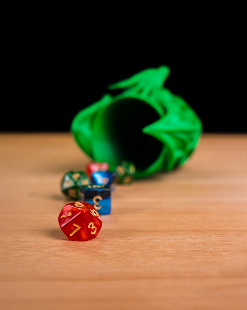 2-in-1 Dragon Pen Stand and Dice Shuffler - Image 2