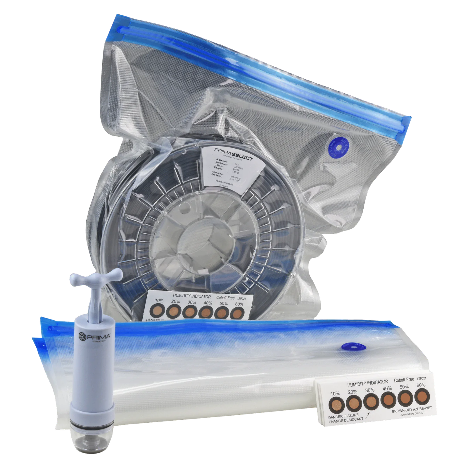 Additional view of PrimaCreator Air Tight Filament Storage Set