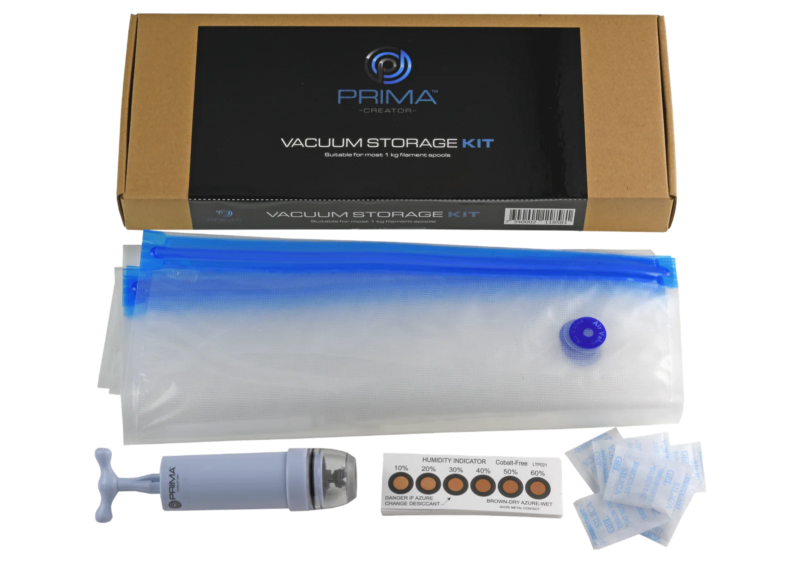 Additional view of PrimaCreator Air Tight Filament Storage Set