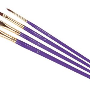 Humbrol AG4305 Brush Pack - Size (3/5/7/10) Flat