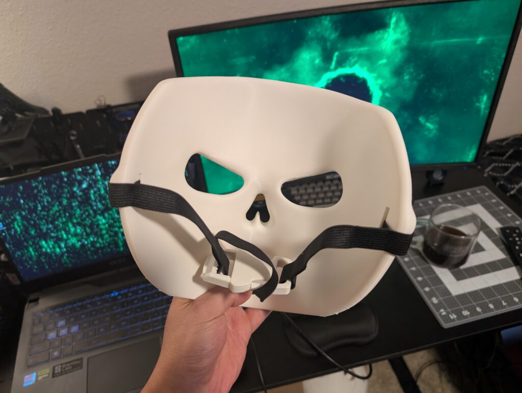 Grinning Skull Full-Face Mask - Image 2