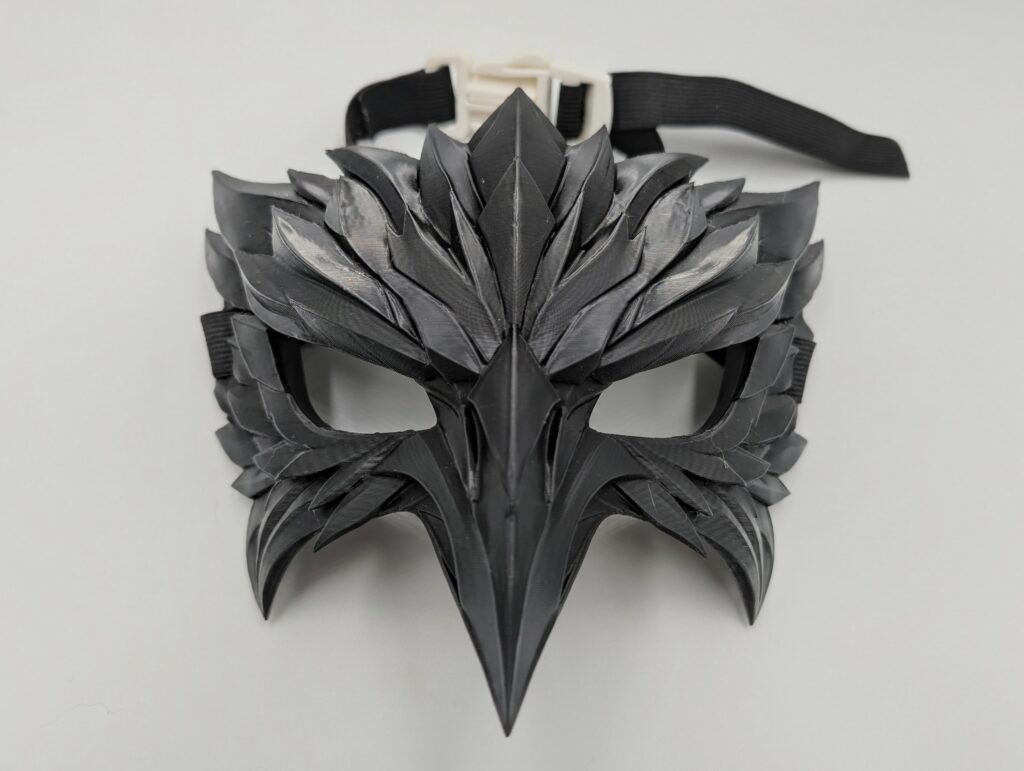 Raven Wraith Wearable Mask