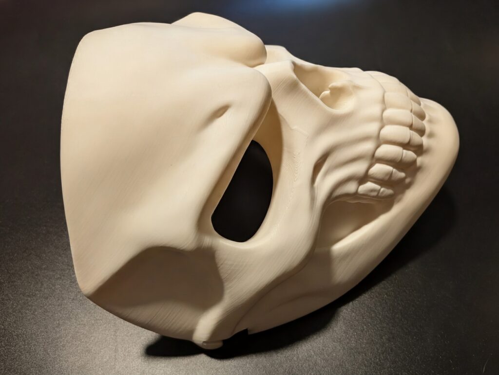 Grinning Skull Full-Face Mask - Image 3